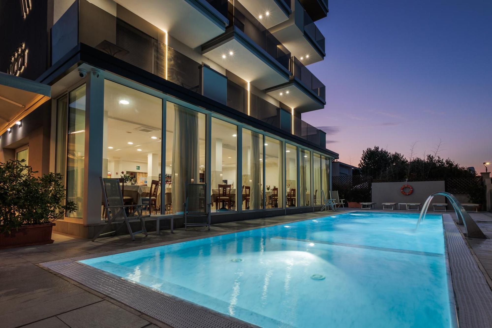 Hotel Ascot Riccione Eksteriør billede