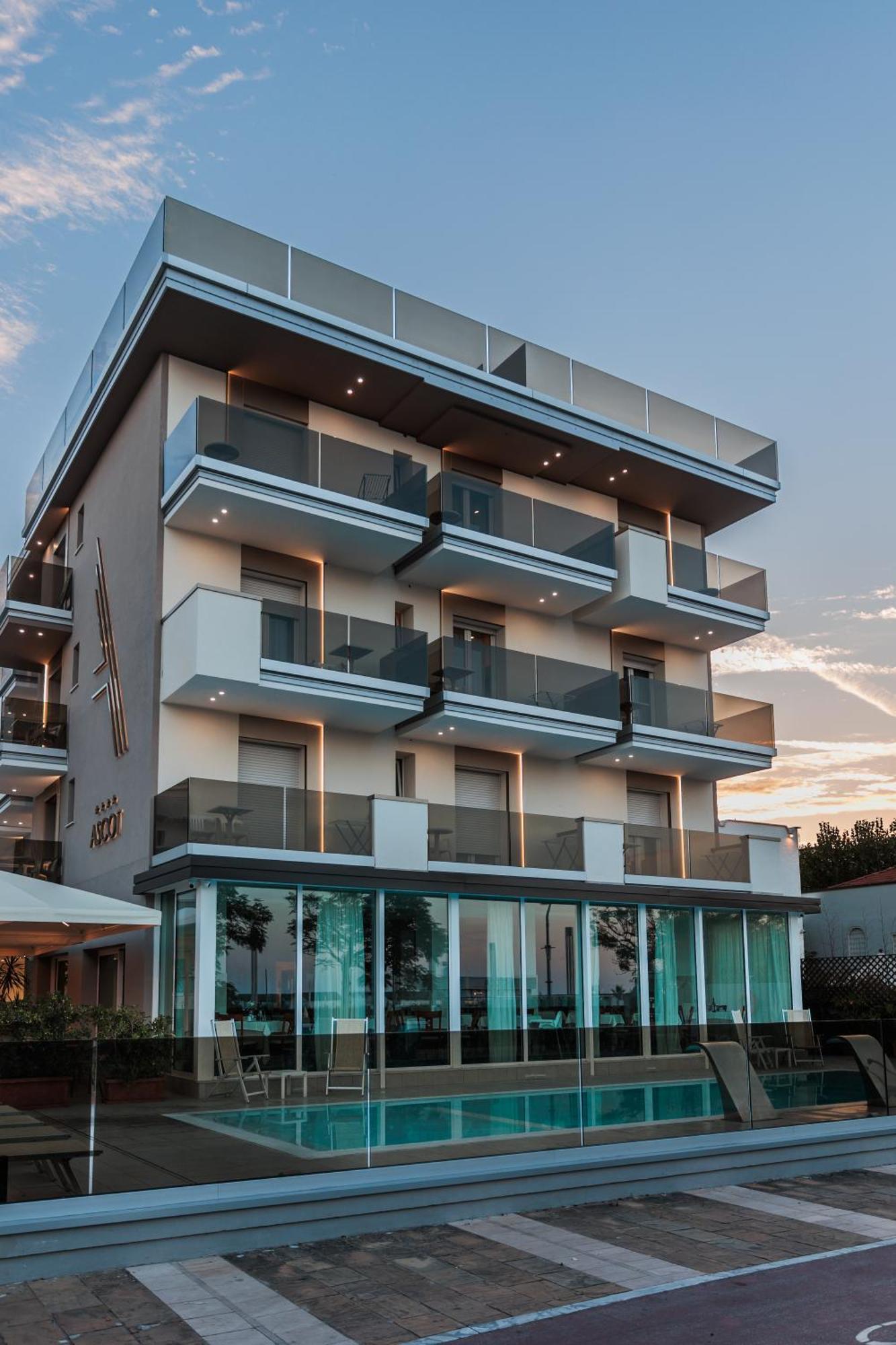 Hotel Ascot Riccione Eksteriør billede
