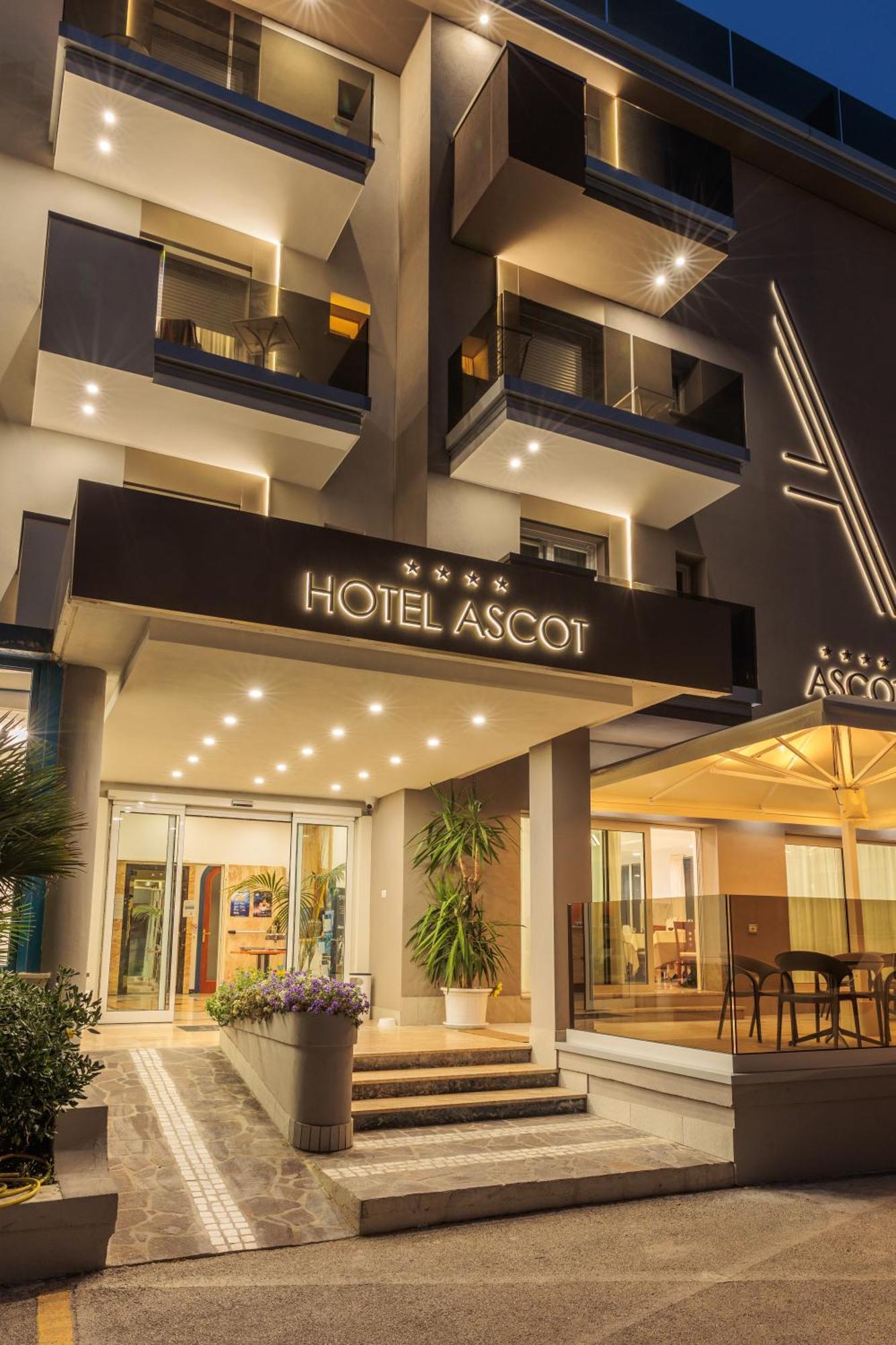 Hotel Ascot Riccione Eksteriør billede